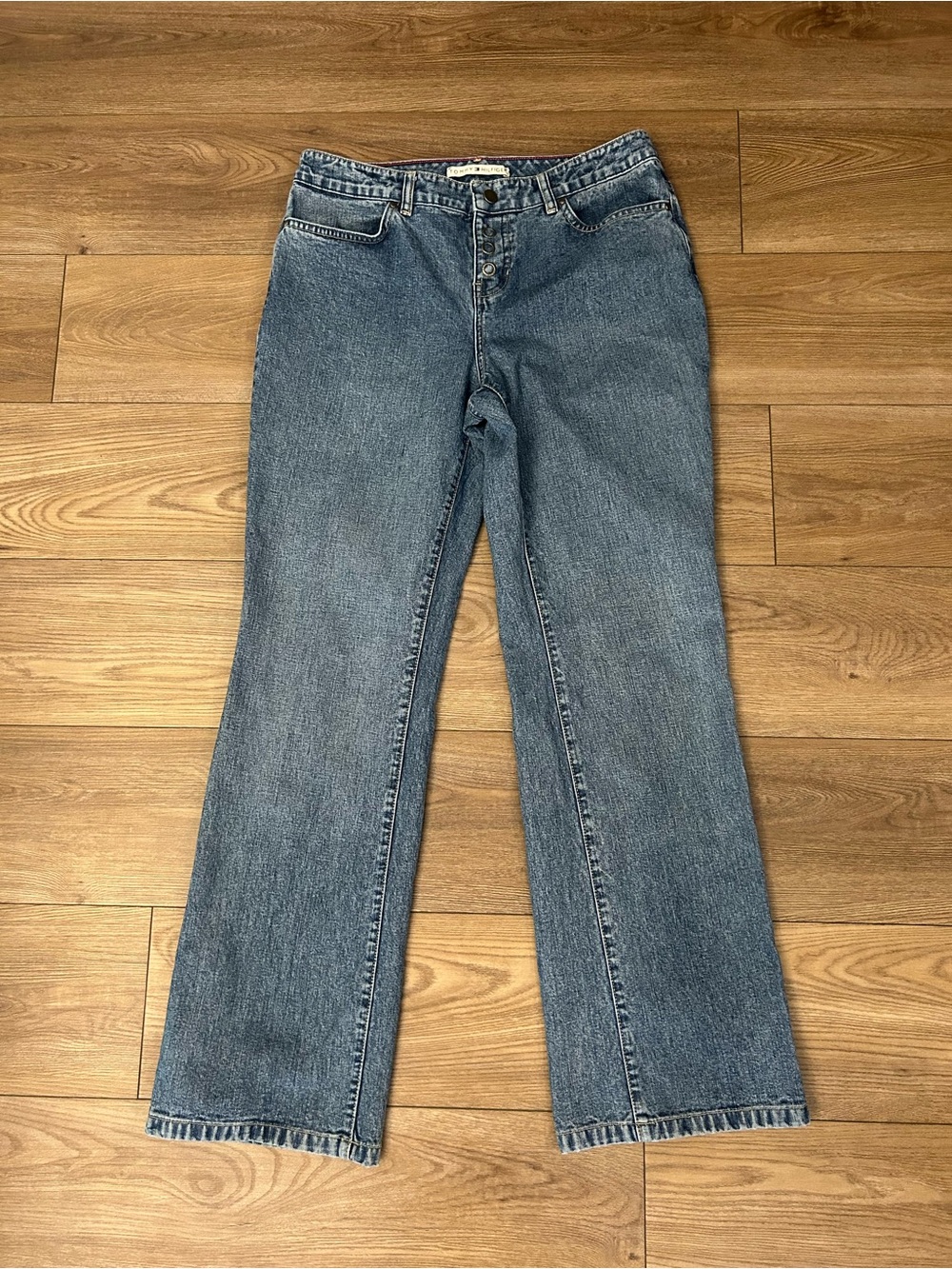 Vintage 2004 Tommy Hilfiger Women’s 10 Y2K 100% Cotton Jeans
